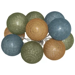 Guirlande led 10 boules d6cm