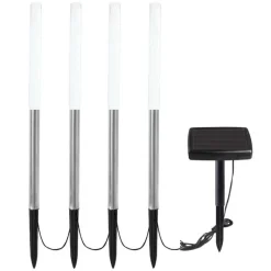 Guirlande piquet solaire x4 tube