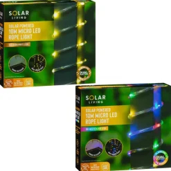 Guirlande solaire tube transp