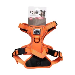 Harnais reflechissant orange m