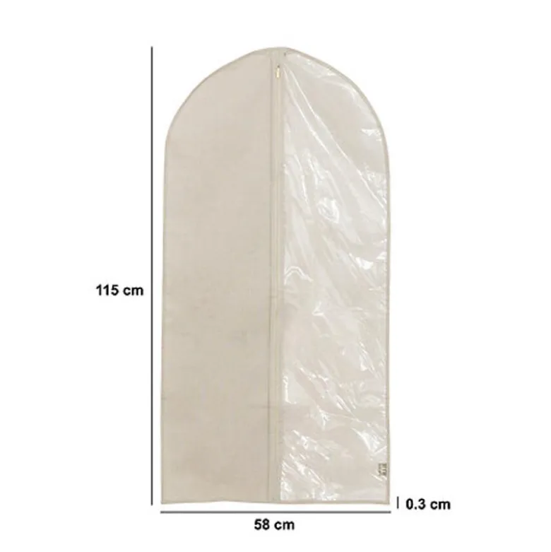 Housse a vetement beige dressy +