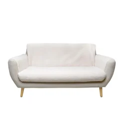 Housse de canape sherpa 2p beige
