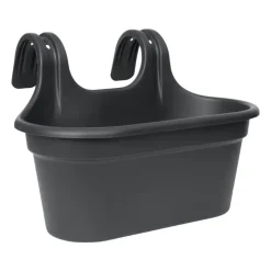 Jardiniere a suspendre noir