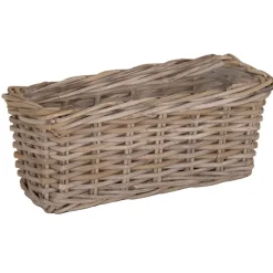 Jardiniere osier evi 30x17x15