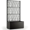 Jardiniere treillis 80x36x140cm