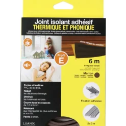 Joint isolant adhesif mousse