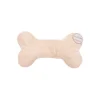 Jouet chien en velours beige