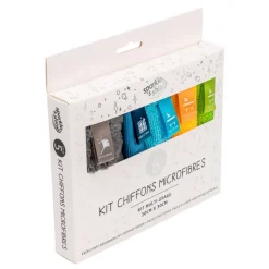 Kit chiffons microfibres x5 30
