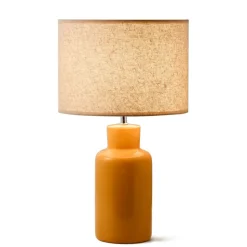 Lampe tory ocre