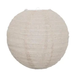 Lanterne boule lin jordy