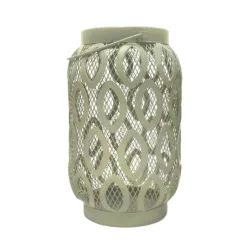 Lanterne ovale grillagee solaire