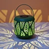 Lanterne solaire ajouree leafy