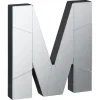 Lettre miroir a poser