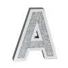 Lettre miroir strass