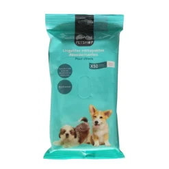 Lingettes nettoyantes animaux