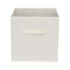 Lot 2 cubes de rangement beige