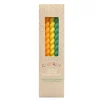 Lot de 10 bougies couleur pastel