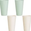 Lot de 4 gobelet plastiques