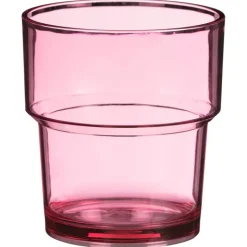 Lot de 4 gobelets transparents c