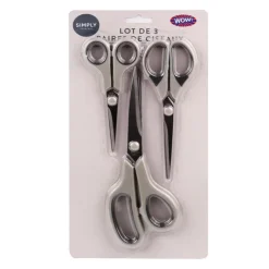 Lot de 3 paires ciseau