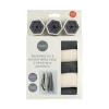 Microfibres x8 avec support