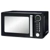 Micro ondes noir mat retro 700w