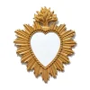 Miroir ex voto coeur m