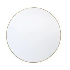 Miroir metal rond 50cm