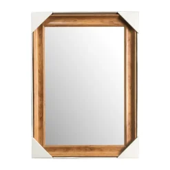 Miroir oslo effet bois