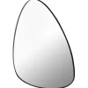 Miroir ovoide metal