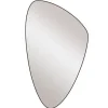 Miroir ovoide metal l