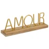 Mot a poser amour or