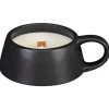 Mug bougie meche bois