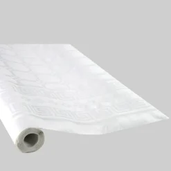 Nappe damassee 1.18x50mA blanc