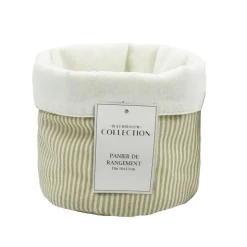 Paniere de rangement a rayures m