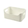 Paniere de rangement blanc