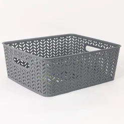Paniere de rangement chevron