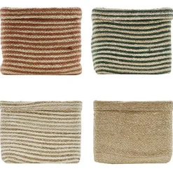 Panier pli jute tito 30x30