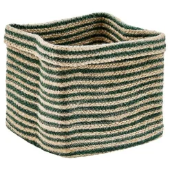 Panier pli jute tito 30x30