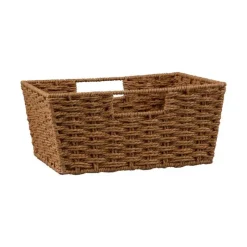 Panier tresse naturel
