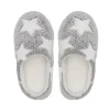 Pantoufle unie avec etoiles