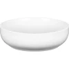Pasta bol blanche rebord droit