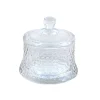 Petit bocal en verre et motif