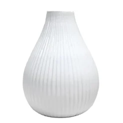 Petit vase rond strie