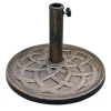 Pied de parasol rond