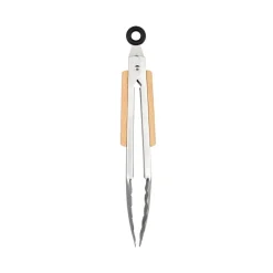 Pinces acier inoxydable + bois