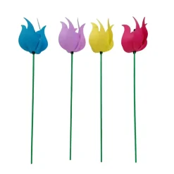 Piquet moulin a vent tulipe
