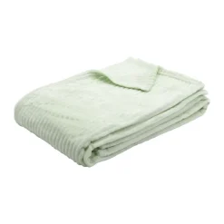 Plaid cotele 130x160cm vert