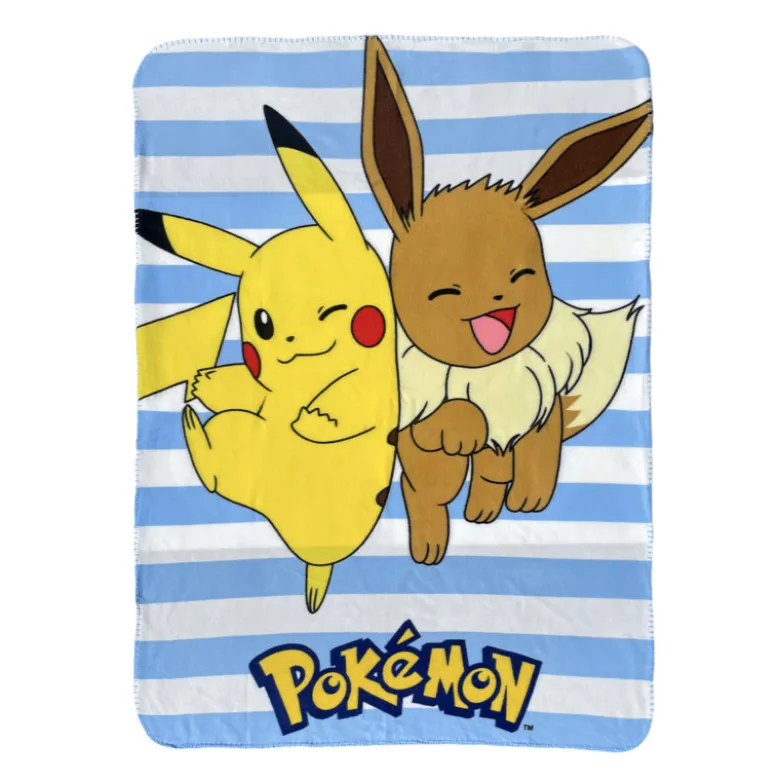 Plaid polaire 140x100 cm pokemon