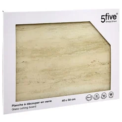 Planche a decouper verre